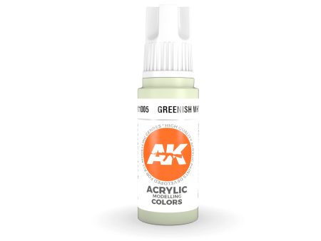 3 Gen Acrylics - Greenish White 17ml For Discount