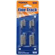 N Straight Track 3 4  18.5mm (2) & 1-5 16  33mm (2) Hot on Sale