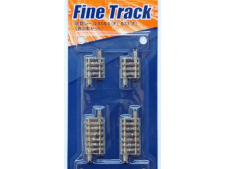 N Straight Track 3 4  18.5mm (2) & 1-5 16  33mm (2) Hot on Sale