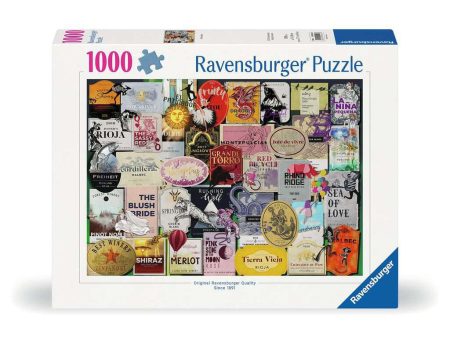 1000pc Wine Labels Puzzle For Cheap