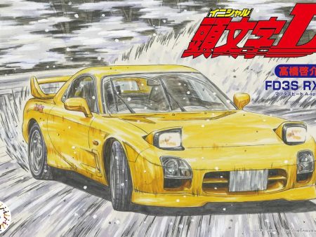 1 24 Mazda FD3S RX-7 A-Spec (ISD-12) Plastic Model Kit For Sale