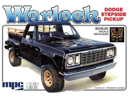 1 25 1977 Dodge Warlock Pickup 2T Plastic Model Kit Supply