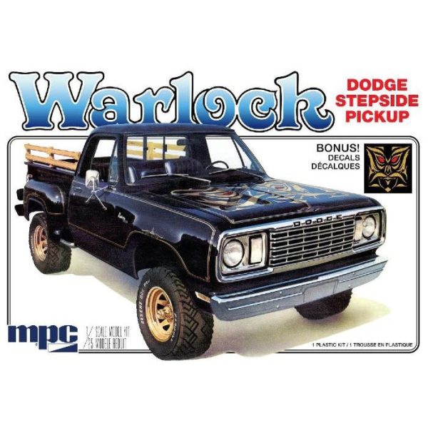 1 25 1977 Dodge Warlock Pickup 2T Plastic Model Kit Supply