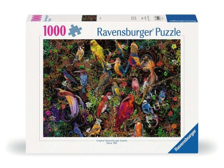 1000pc Birds of Art Puzzle on Sale