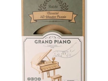 Classical 3D Wooden Grand Piano Supply