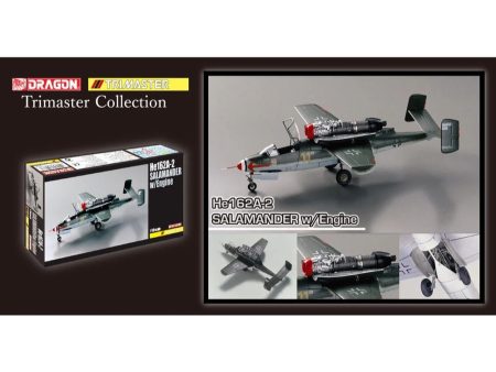 1 48 HE162A-2 Salamander with Engine Plastic Model Kit Online Sale