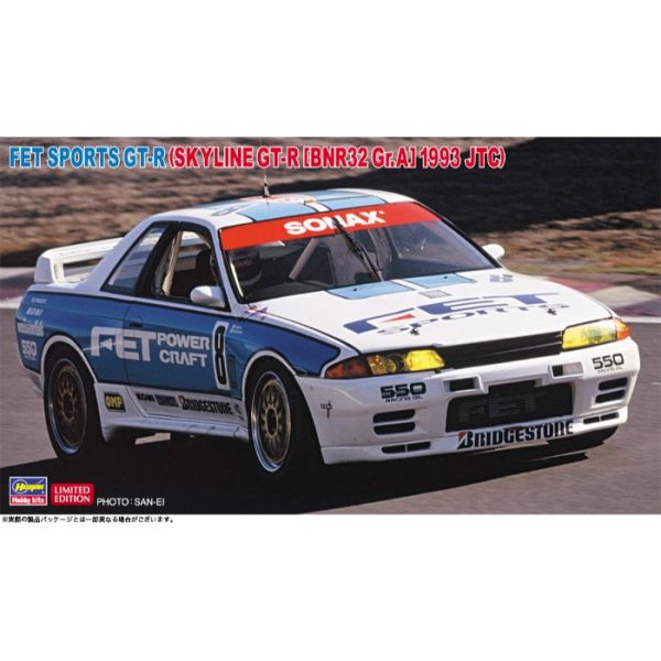 1 24 FET Sports GT-R (Skyline GT-R [BNR32 Gr.A] 1993 JTC) on Sale