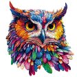 200pc Owl Wooden Jigsaw Puzzle Online