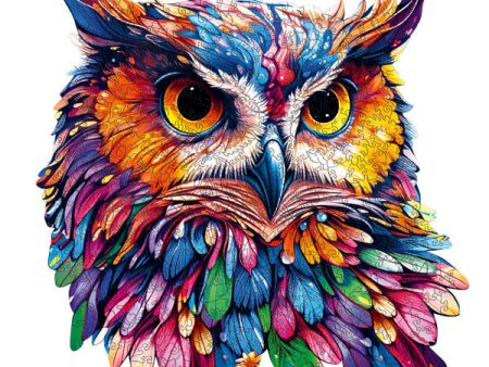 200pc Owl Wooden Jigsaw Puzzle Online