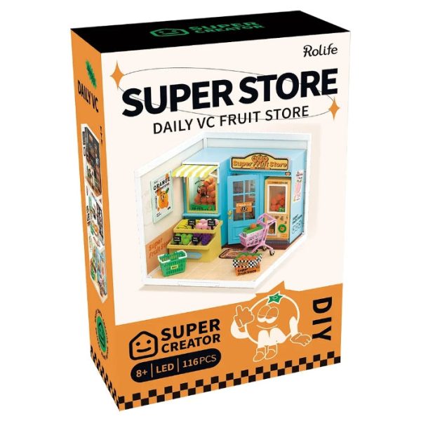 DIY Plastic Superstore Daily VC Fruit Store Online Hot Sale