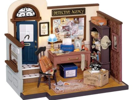 DIY Mini House Mose s Detective Agency Discount