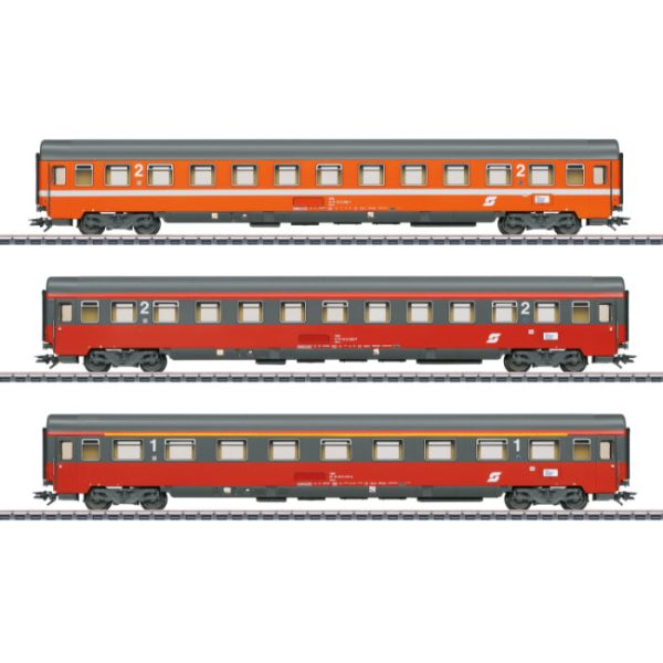 HO FD Mozart Passenger Car Set 2 Online now